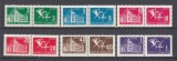 ROMANIA 1970 PORTO DUBLE SERIE MNH