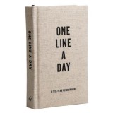 Canvas One Line a Day: A Five-Year Memory Book