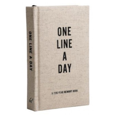 Canvas One Line a Day: A Five-Year Memory Book foto