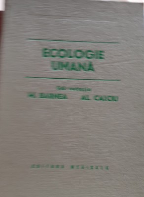 ECOLOGIE UMANA MATEI BARNEA foto