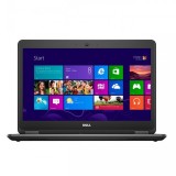 Laptop Dell Latitude E7440 Refurbished, I7-4600U, 8 GB RAM, 128 GB SSD NOU, Ecran 14", Windows 10 Pro, Webcam, Tastatura US/UK Noua, Stare Acceptabila