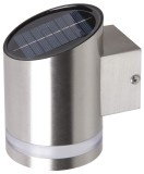 Lampa solara LED Strend Pro Garden pentru perete sau gard, inox, 9x12x14 cm