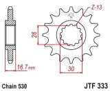 Cumpara ieftin Pinion transmisie fata JT Sprockets JTF333, 15 dinti