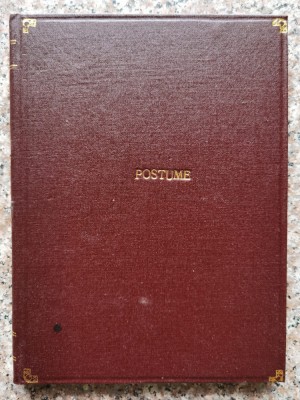 Postume - G. Topirceanu , B608 foto