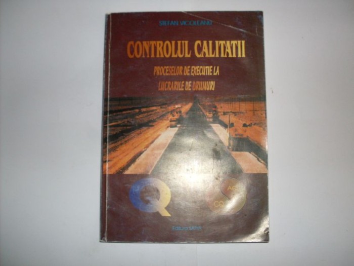 Controlul Calitatii - Stefan Vicoleanu , 20743