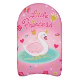 Placa inot pentru fetite Little Princess, 45 x 26 cm, imprimeu lebada, General