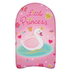 Placa inot pentru fetite Little Princess, 45 x 26 cm, imprimeu lebada