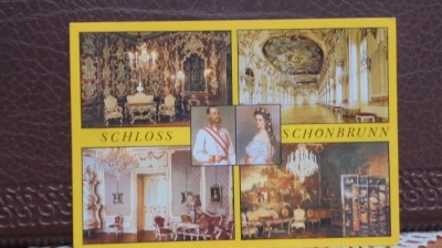 AUSTRIA - VIENA - SCHLOSS SCHONBRUNN - INTERIOARE SI FRANZ JOSEF &amp;amp; ELISABETH - foto