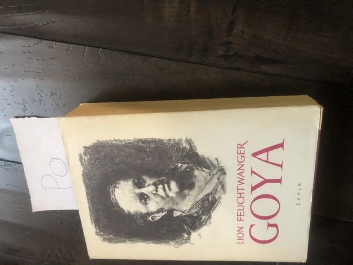 Lion Feuchtwanger - Goya Po+