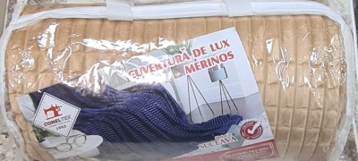 Cuvertura de Lux Merinos, 200 x 230 cm crem foto