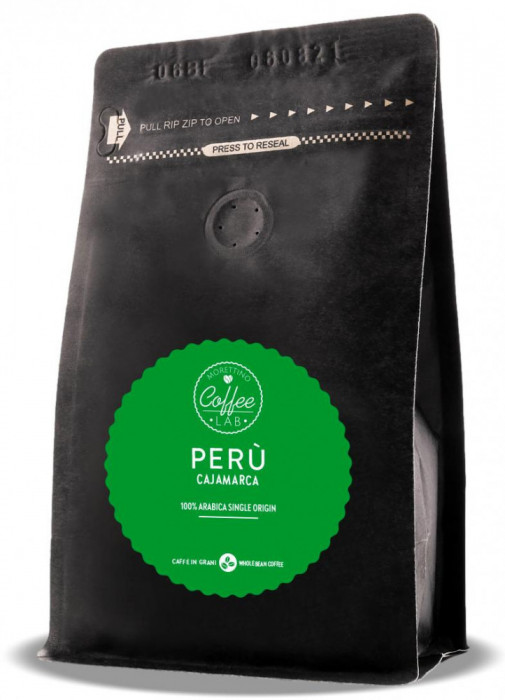 Cafea boabe specialitate Peru Cajamarca Morettino