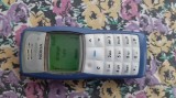 NOKIA 1100 FUNCTIONEAZA . SE VINDE FARA BATERIE SI FARA INCARCATOR !, Albastru, Alta retea