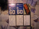 LOT de 6 casete audio (1) diverse pentru inregistrat