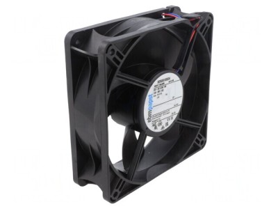 Ventilator Axial DC 24V 119mm 285m3/h 55dBA cu Bilă foto