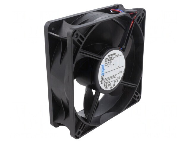 Ventilator Axial DC 24V 119mm 285m3/h 55dBA cu Bilă