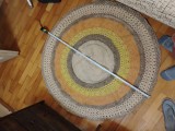 Covor handmade rotund. 120cm