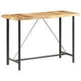 Cumpara ieftin Masa de bar, 150x70x107 cm, lemn de mango nefinisat