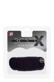 Bondx Love - Sfoară BDSM, negru, 10 m