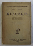 D&eacute;sob&eacute;ir / Henry Thoreau (trad. franceza)