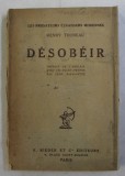 D&eacute;sob&eacute;ir / Henry Thoreau (trad. franceza)