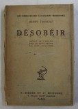 D&eacute;sob&eacute;ir / Henry Thoreau (trad. franceza)