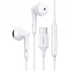 Handsfree USB-C UGREEN EP101, Alb