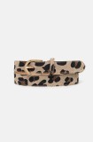 Answear Lab curea de piele femei, culoarea bej