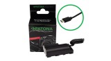 Adaptor de baterie de intrare PATONA Premium USB-C pentru Sony NP-FM50 NP-F550 NP-F750 NP-F960 NP-F970 NP-FM500