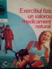 Marian Firimita - Exercitiul fizic un valoros medicament natural (Editia: 1980) foto