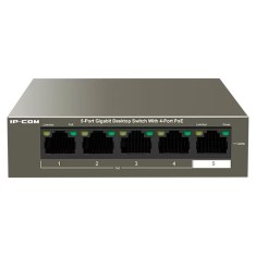 Switch 4 porturi Gigabit PoE, 1 port RJ45 Gigabit - IP-COM G1105P-4-63W