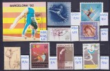 Lot filatelic Sport / Gimnastică - Coliță Cambodgia (Barcelona '92) - A991