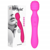 Vibrator rotativ multifuncțional, aparat de masaj cu baghetă. 8 moduri de vibrație.