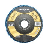 Disc abraziv netesut compact 125x22.23mm T27, granulatie medie pentru curatare rugina si vopsea Breckner Germany