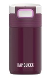 Kambukka cană termos Etna 300ml Cherry Lacquer culoarea bordo, 11-01056