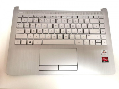 Carcasa superioara cu tastatura palmrest Laptop, HP, 14-CF, 14S-CF, 14-DF, 14-DK, 14S-DK, L48647-001 foto