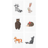 TATTonMe AR Set Forest Animals tatuaj pentru copii 3 y+ 6 buc