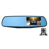 Camera Auto, Oglinda, Dual Lens, Display 4.3&quot;, Full HD 1080P Night Vision, Senzor De Miscare