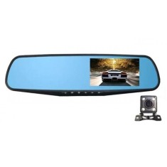 Camera Auto, Oglinda, Dual Lens, Display 4.3&quot;, Full HD 1080P Night Vision, Senzor De Miscare