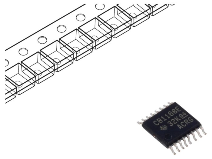 Interfață Receptor Declanșator Full Duplex RS422 TSSOP16