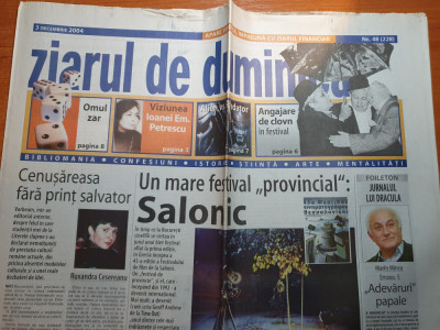 ziarul de duminica 5 noiembrie 2004-&amp;quot;istoria loviturilor de stat din romania&amp;quot; foto