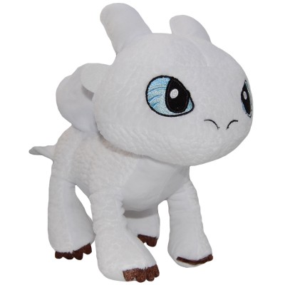 Jucarie din plus Light Fury soft, Dragons, 30 cm foto