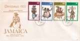 FILATELIE TEMATICA - PLIC JAMAICA RELIGIE CRACIUN FDC FOLCLOR