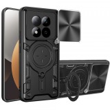 Husa pentru Xiaomi Redmi Note 15 Pro 5G, Techsuit, CamGuard Pro, Neagra