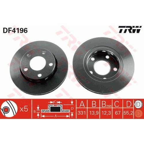 Set discuri frana Mercedes M-Class (W163), ML 270 CDI (163.113), ML 320 (163.154), ML 350, ML 350 (163.157), ML 400 CDI (163.128), ML 430 (163.172),