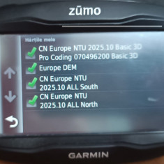 Garmin actualizare harti GPS Europa 2025.10