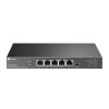 Switch TP-Link, 5-Port 2.5G Desktop Switch with 4-Port PoE++, IEEE 802.3af/at/bt, metalic &quot;TL-SG105PP-M2&quot; (timbru verde 2 lei)