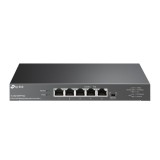 Switch TP-Link, 5-Port 2.5G Desktop Switch with 4-Port PoE++, IEEE 802.3af/at/bt, metalic &quot;TL-SG105PP-M2&quot; (timbru verde 2 lei)