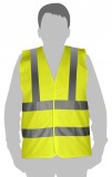 Vesta Reflectorizanta XL Tolsen Industrial, Poliester, Banda Reflectorizanta 5cm, Vizibilitate Sporita, Protectie, Standard CE EN471