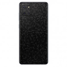 Set Folii Skin Acoperire 360 Compatibile cu Samsung Galaxy Note 10 Lite - ApcGsm Wraps HoneyComb Black