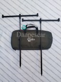 Set 2 BUZZ BAR FEEDER 50cm 3 posturi si 2 picheti reglabili+geanta de transport